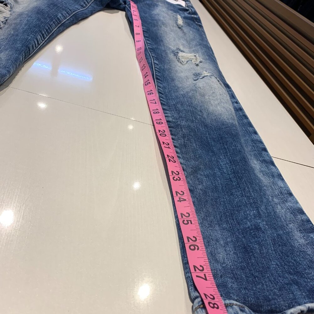 Mavi Slim Boyfriend Blue Denim Jeans - Women's Size 32 x 28 - Picture 4 of 6